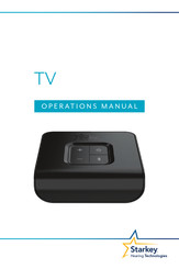 Starkey Hearing Technologies TV Operation Manual