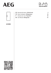 AEG AC3802 User Manual