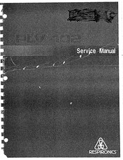 Respironics PLV-102 Service Manual