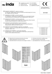 INDA B927X Installation Instructions Manual