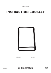 Electrolux ERN 16300 Instruction Booklet