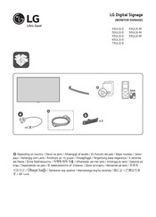 LG 43UL3J-M Manual