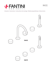 Fantini Rubinetti NICE S065S Instructions Manual