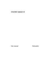 AEG FAVORIT 88020 VI User Manual