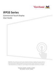 ViewSonic IFP6533-G User Manual