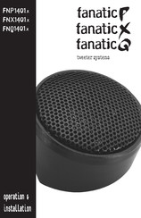 Rockford Fosgate FNX1401x Operations & Installation Manual