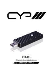CYP CR-IRL Operation Manual