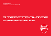 Ducati STREETFIGHTER 848 Owner's Manual