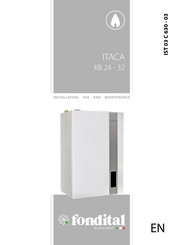 Fondital ITACA KB 32 Directions For Installation, Use And Maintenance