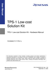 Renesas TPS-1 User Manual