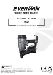 Everwin RCN45 Operation And Maintenance Manual
