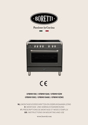 BORETTI CFBI9015IX Instruction On Mounting And Use Manual
