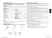 Sharp LC-40LE265X Manual