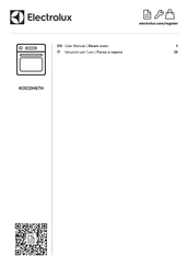 Electrolux KOCDH67H User Manual