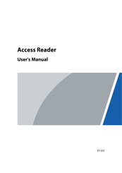 Dahua ASR2200A-B User Manual