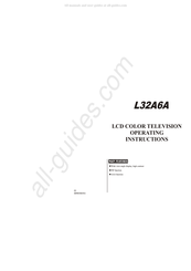 Haier L32A6A Operating Instructions Manual