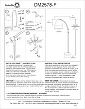 Dainolite DM2578-F Manual