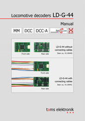 tams elektronik LD-G-44 Manual