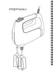 TEFAL PREP'MIX+ HT461138 Manual