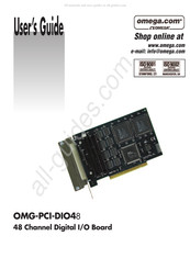 Omega OMG-PCI-DIO48 User Manual