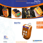 Crowcon Gas-Pro TK 4 User & Operator Manual