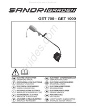 Sandri Garden GET 700 Operator's Manual