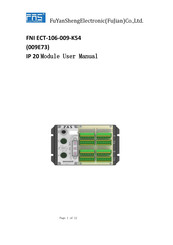 FAS FNI ECT-106-009-K54 User Manual