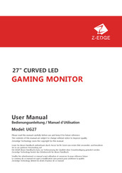 Z-EDGE UG27 User Manual