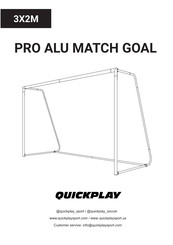 Quickplay PRO ALU MATCH Manual