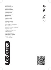 Peg-Perego city loop Instructions For Use Manual