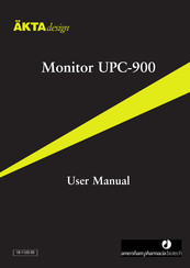 AKTA design UPC-900 User Manual