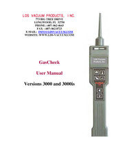 LDS GasCheck 3000is User Manual