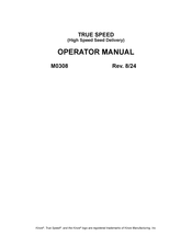 Kinze TRUE SPEED Operator's Manual