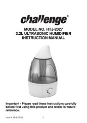 Argos Challenge HTJ-2027 Instruction Manual