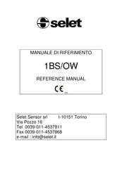 SELET 1BS/OW Reference Manual