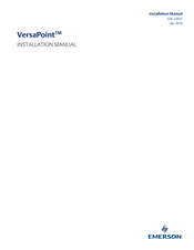 Emerson VersaPoint VersaMax IP Modular IC677 Installation Manual