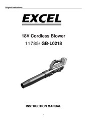 Excel GB-L0218 Instruction Manual