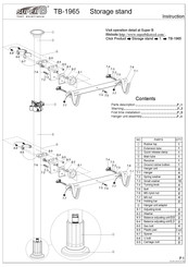 Superb TB-1965 Instructions Manual