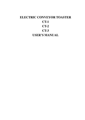 Lincat CT1 User Manual
