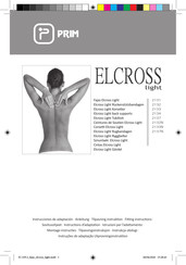 Prim ELCROSS light 2133N Fitting Instructions Manual
