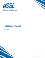 eSSL EM lock Installation Manual
