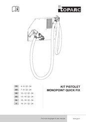 Toparc QUICK FIX SINGLE-POINT GUN KIT User Manual