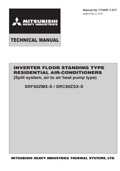 Mitsubishi Heavy Industries SRC50ZSX-S Technical Manual