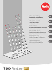 Hailo T100 FlexLine Instructions For Use Manual