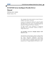 STEP EH6 Series Manual