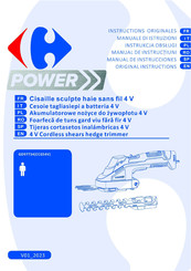 Carrefour CCGS4V Original Instructions Manual