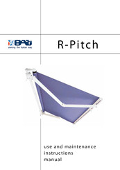 BAT R-Pitch Use And Maintenance Instruction Manual