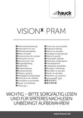 Hauck VISION X Instructions For Use Manual