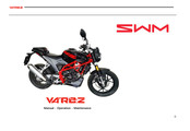SWM VAREZ Operation And Maintenance Manual