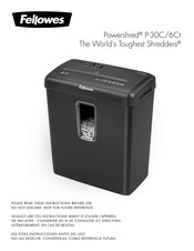 Fellowes 6008004 Manual